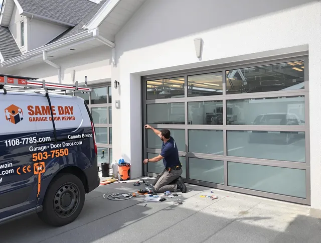 Same-day garage door repair service by Kannapolis Garage Door Repair in Kannapolis